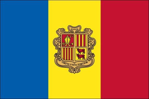 Andorra Nylon Flag w/Seal