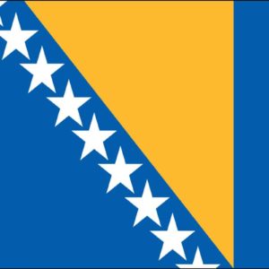 Bosnia-Herzegovina Nylon Flag