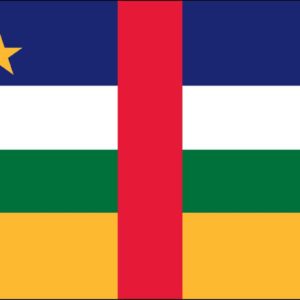 Central African Republic Nylon Flag