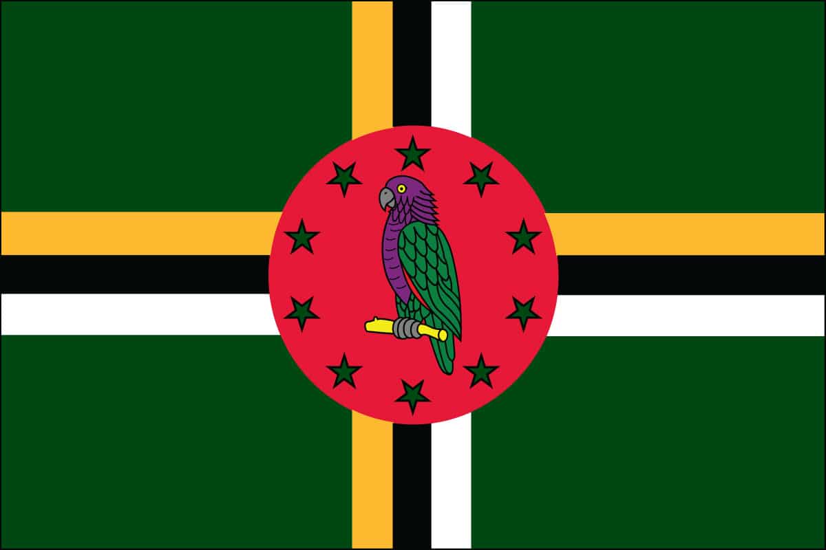 Dominica Nylon Flag