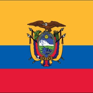 Ecuador Nylon Flag w/Seal
