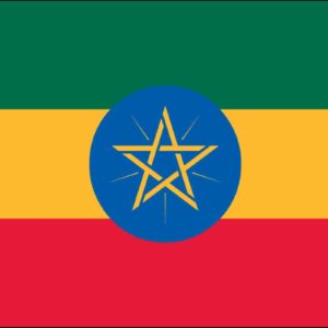 Ethiopia Nylon Flag