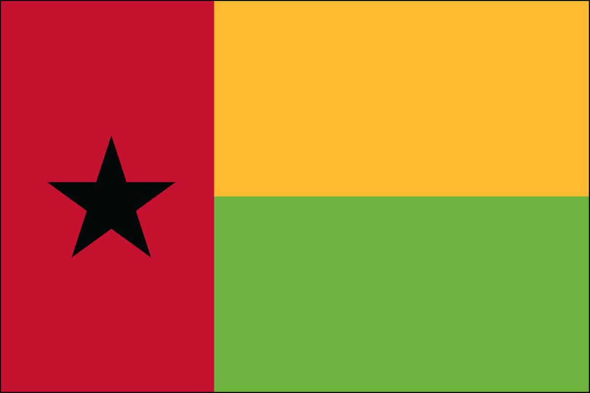 Guinea-Bissau Nylon Flag