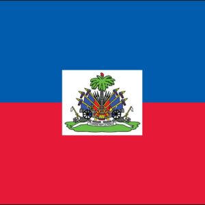 Haiti Nylon Flag w/Seal