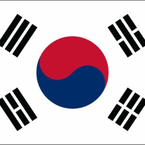 South Korea Nylon Flag