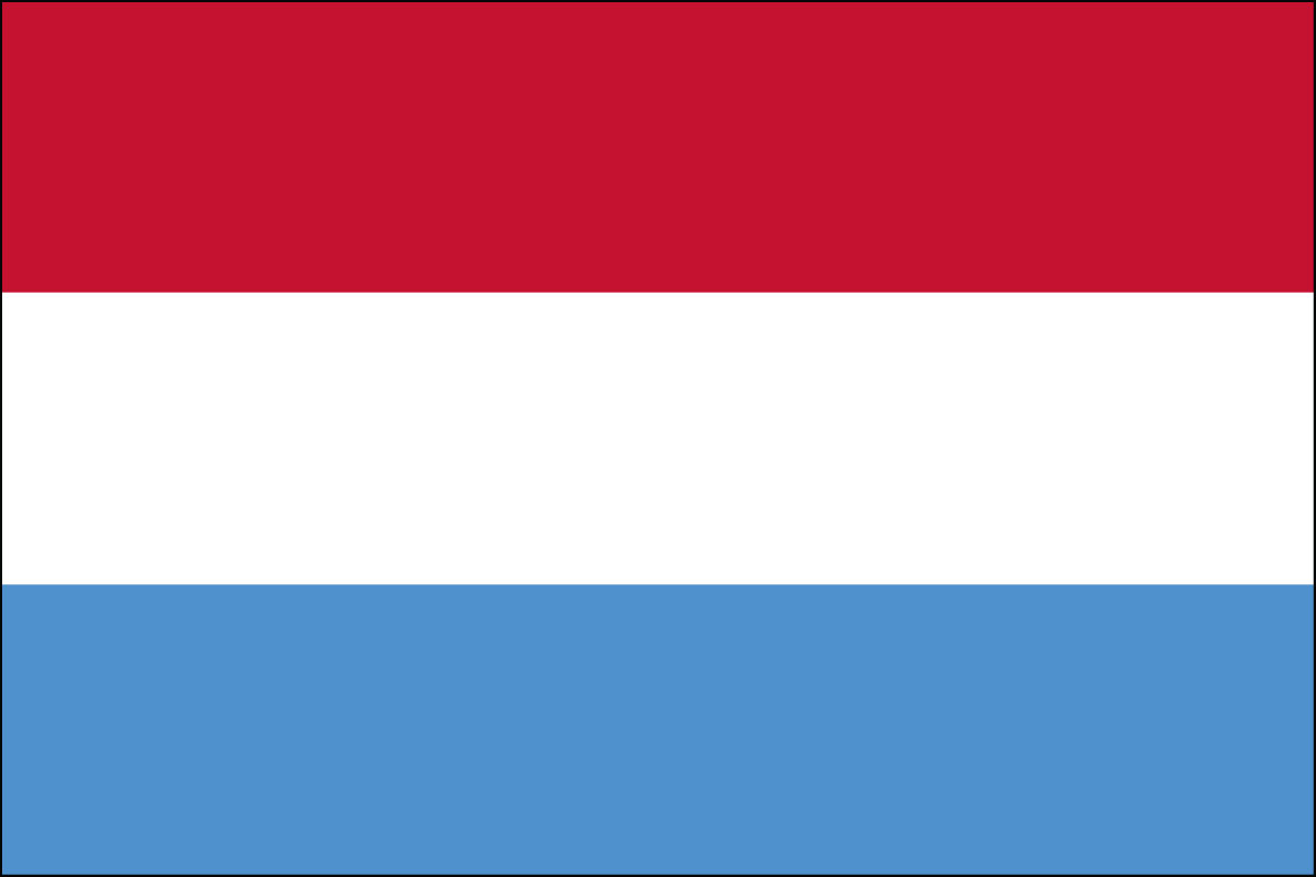 Luxembourg Nylon Flag