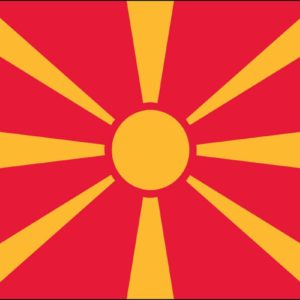 Macedonia Nylon Flag