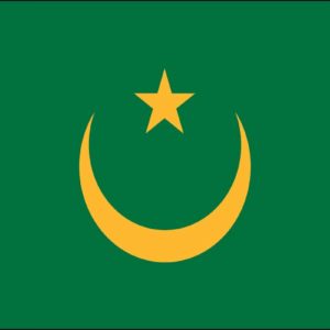 Mauritania Nylon Flag