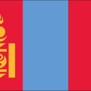 Mongolia Nylon Flag