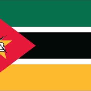 Mozambique Nylon Flag