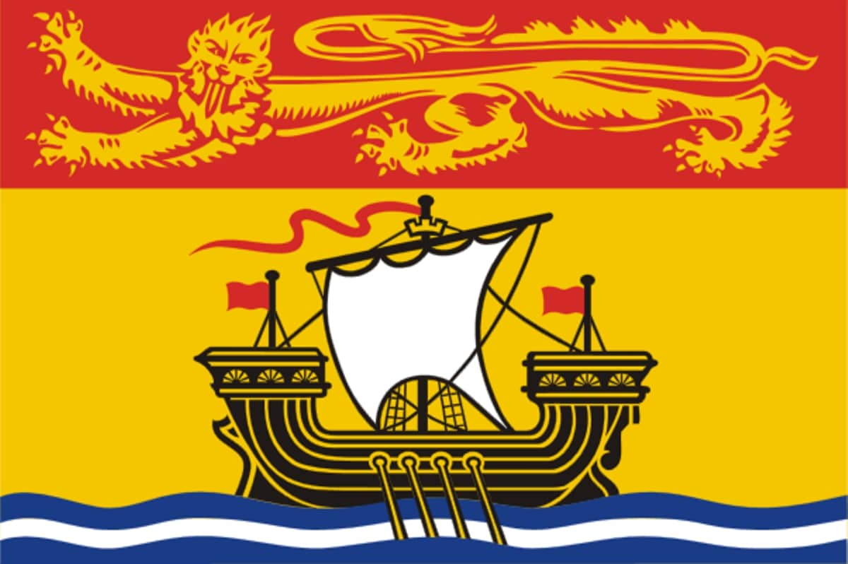 New Brunswick Province 3x5 Nylon Flag