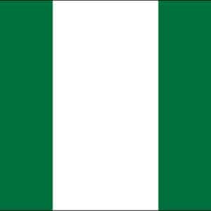 Nigeria Nylon Flag