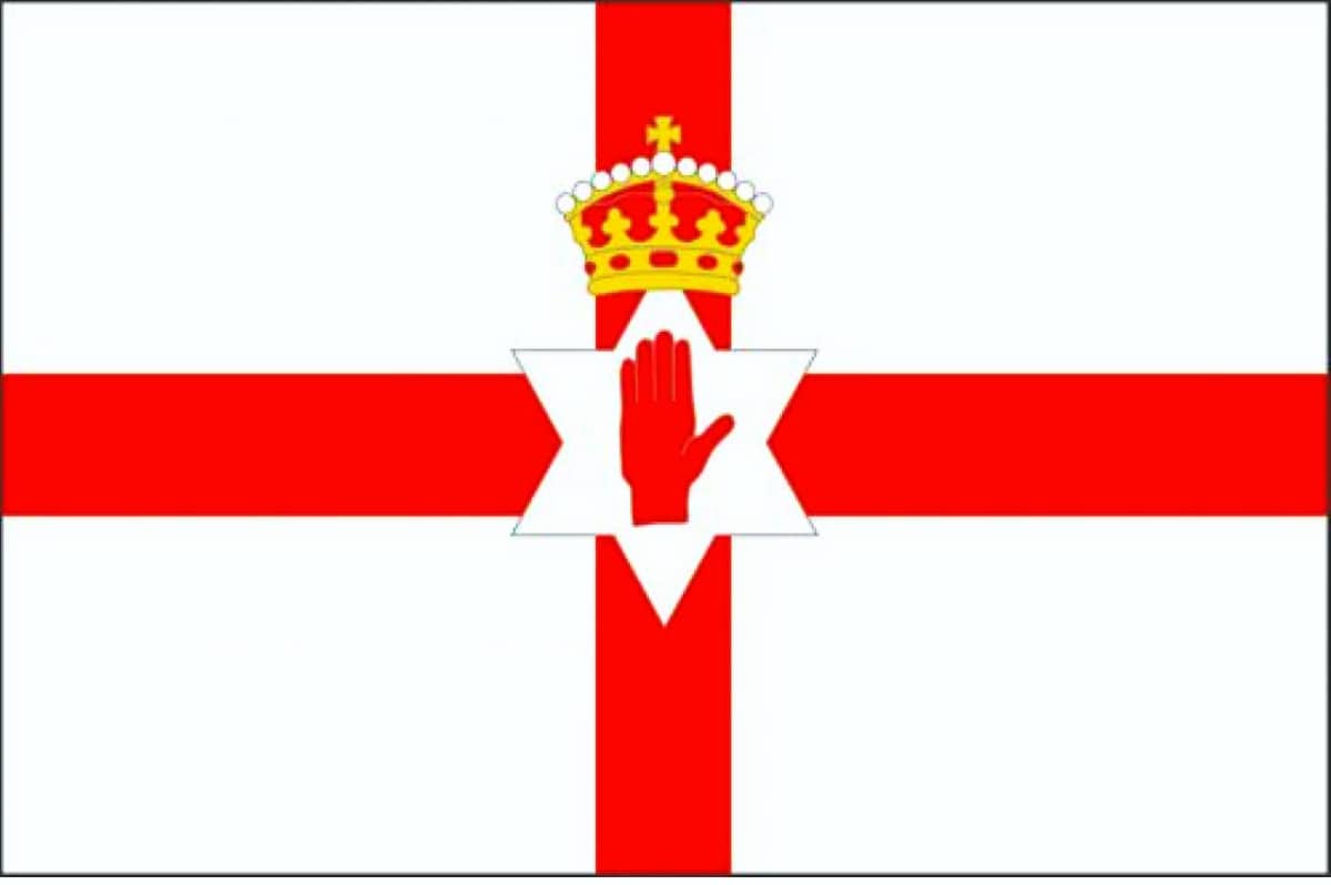 Northern Ireland 3x5 Nylon Flag
