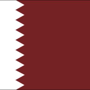Qatar Nylon Flag