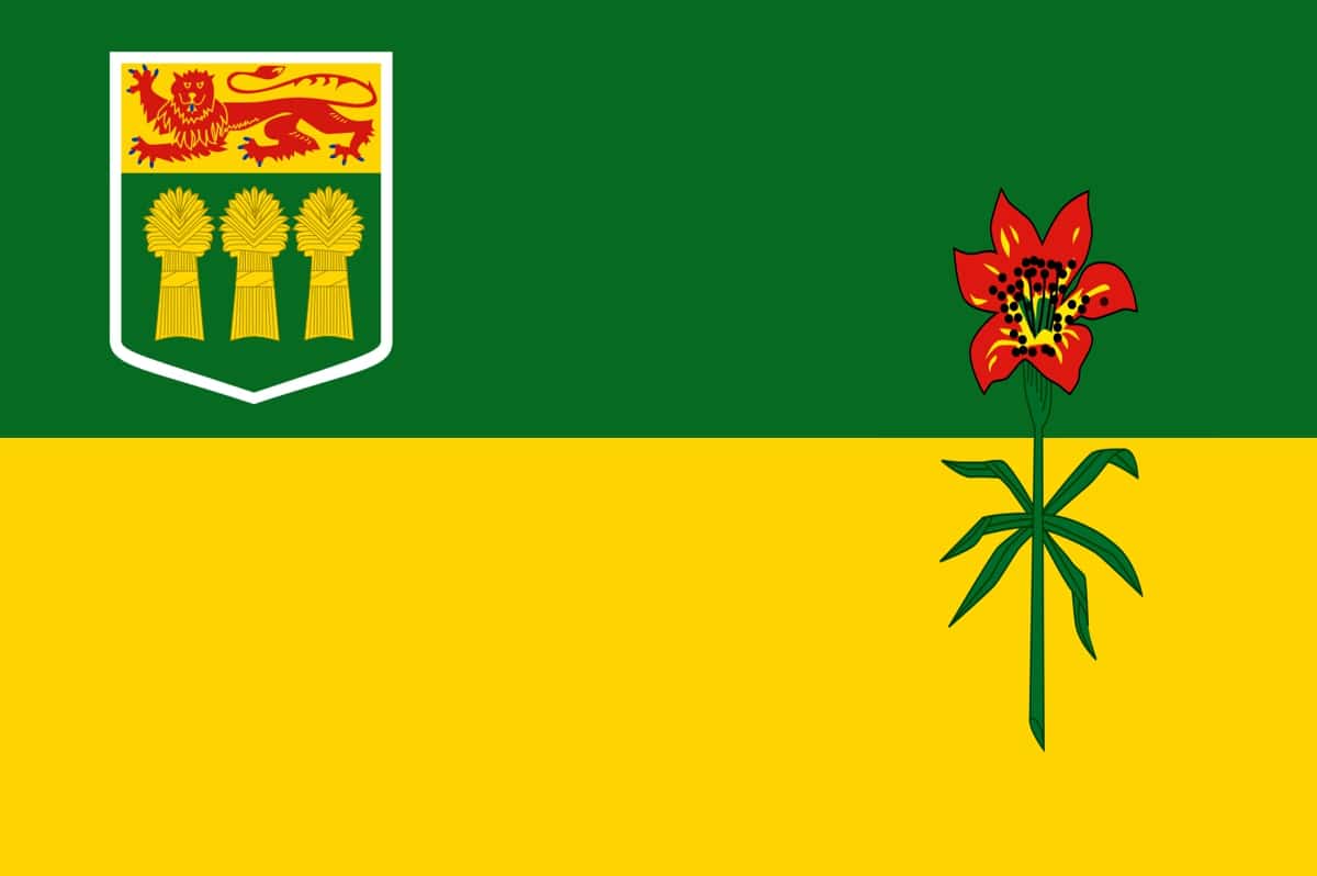 Saskatchewan flag