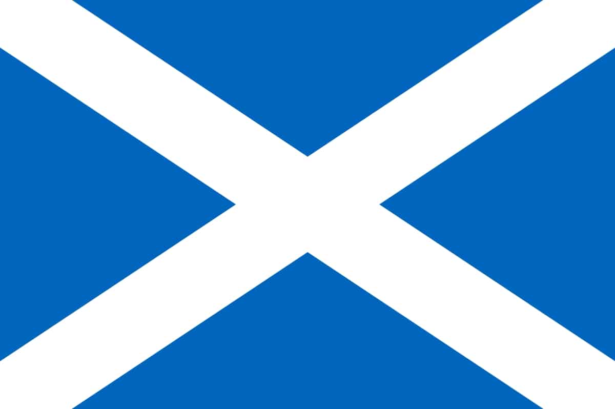 Scotland cross flag for sale