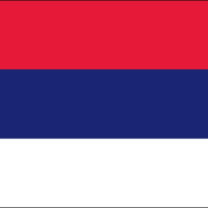 Serbia Nylon Flag