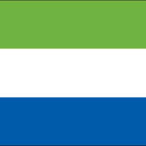 Sierra Leone Nylon Flag