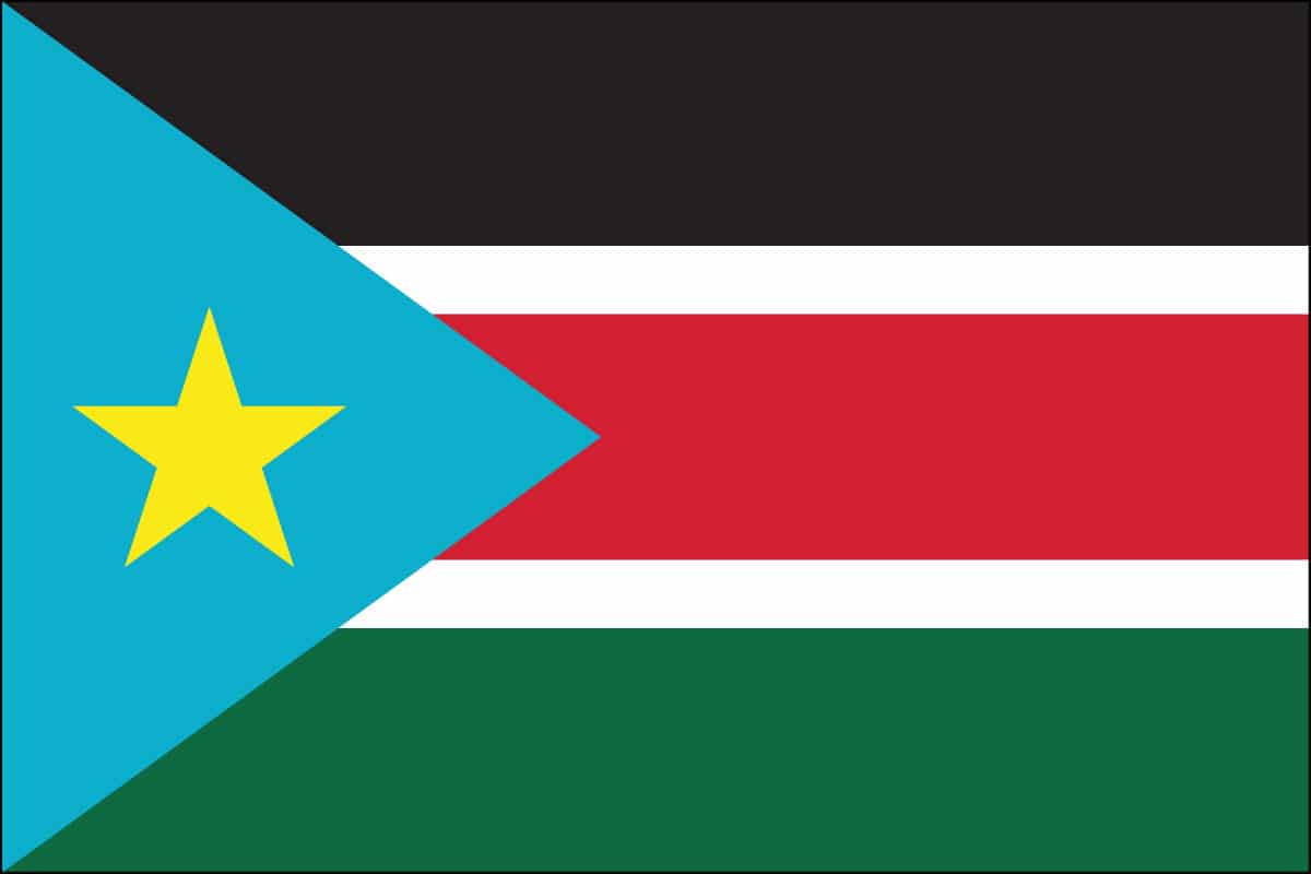South Sudan Nylon Flag