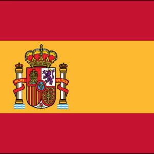 Spain Nylon Flag w/Seal