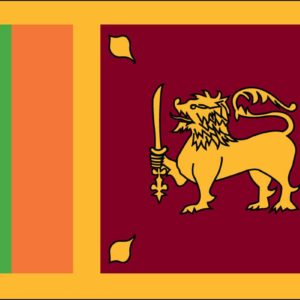 Sri Lanka Nylon Flag