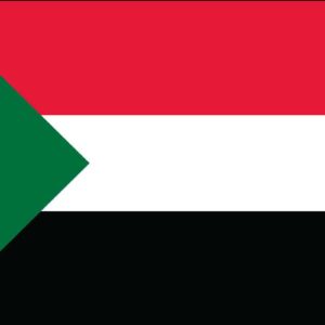 Sudan Nylon Flag