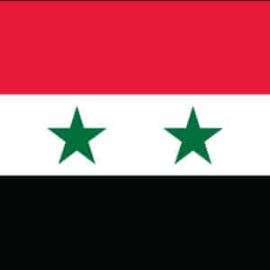 Syria Nylon Flag