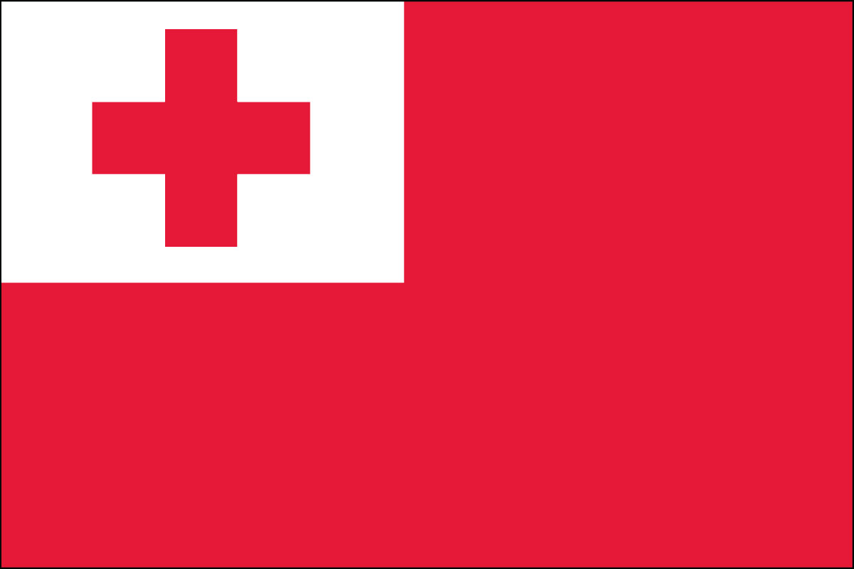 Tonga Nylon Flag