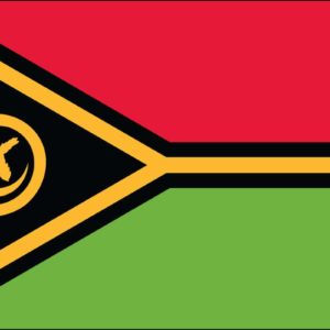 Vanuatu Nylon Flag