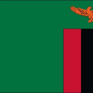 Zambia Nylon Flag
