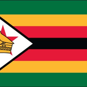 Zimbabwe Nylon Flag